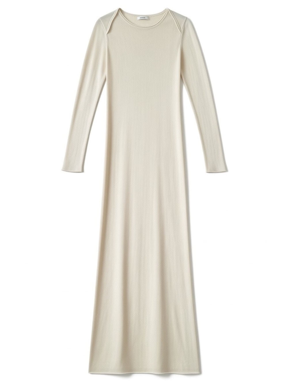 SKIMS Sheer Cashmere Maxi Dress Bone‎ XXS New With Tags - Picture 2 of 6